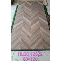 Gạch giả gỗ Trung Quốc 60x120 HLGO 12622 mờ