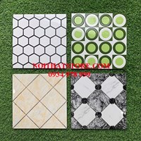 Gạch khắc kim 30x30 hình khối