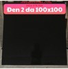 Gạch lát nền Trung Quốc 100x100 đen trơn 2 da