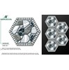 Gạch lục giác lát sân vườn 9311
