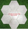Gạch lục giác màu xám muối tiêu