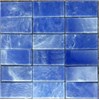 Gạch mosaic gạch thẻ xanh vân đá trắng