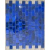 Gạch mosaic gạch thẻ xanh vân đá