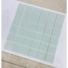 Gạch mosaic thủy tinh xám bạc