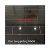 Gạch thẻ 10x30 đen bóng phẳng