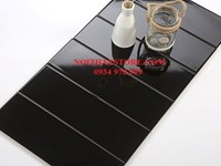 Gạch thẻ 10x30 đen bóng phẳng