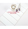 Gạch thẻ 10x30 trắng mờ phẳng