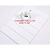Gạch thẻ 7.5x30 trắng mờ phẳng