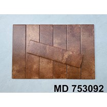 Gạch thẻ trang trí 7.5x30 mờ vân xi măng MD 753092