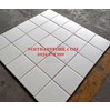 Gạch thẻ vuông trắng mờ phẳng 10x10