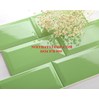 Gạch thẻ xanh lá bóng vát