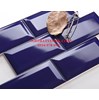 Gạch thẻ xanh lam bóng vát