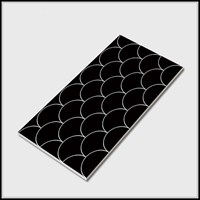 Gạch trang trí 30x60 vảy cá đen TTP3622