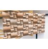 Gạch trang trí 3D Ấn Độ 30x60 Nâu vàng
