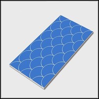 Gạch trang trí giá rẻ 30x60  vảy cá xanh TTP3625