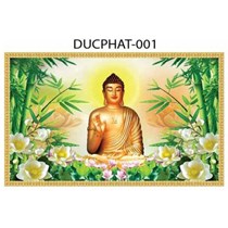 Gạch tranh 3D Phật giáo 001