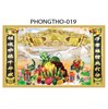 Gạch tranh 3D treo phòng thờ 019
