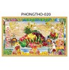 Gạch tranh 3D treo phòng thờ 020