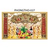 Gạch tranh 3D treo phòng thờ 027