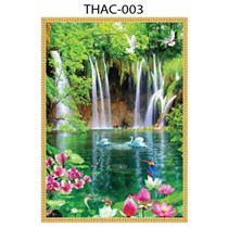 Gạch tranh 5D sơn thủy đẹp 003