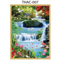 Gạch tranh 5D sơn thủy đẹp 007