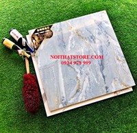 Gạch Trung Quốc 80x80 ngọc thạch xám xanh