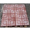 Gạch vỉa hè 40x40 QP2 màu đỏ