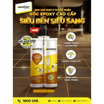 Keo chà ron Webercolor shine cao cấp cho nội thất
