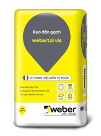 Keo dán gạch Webertai VIS 25kg