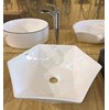 Lavabo đặt bàn hình lục giác